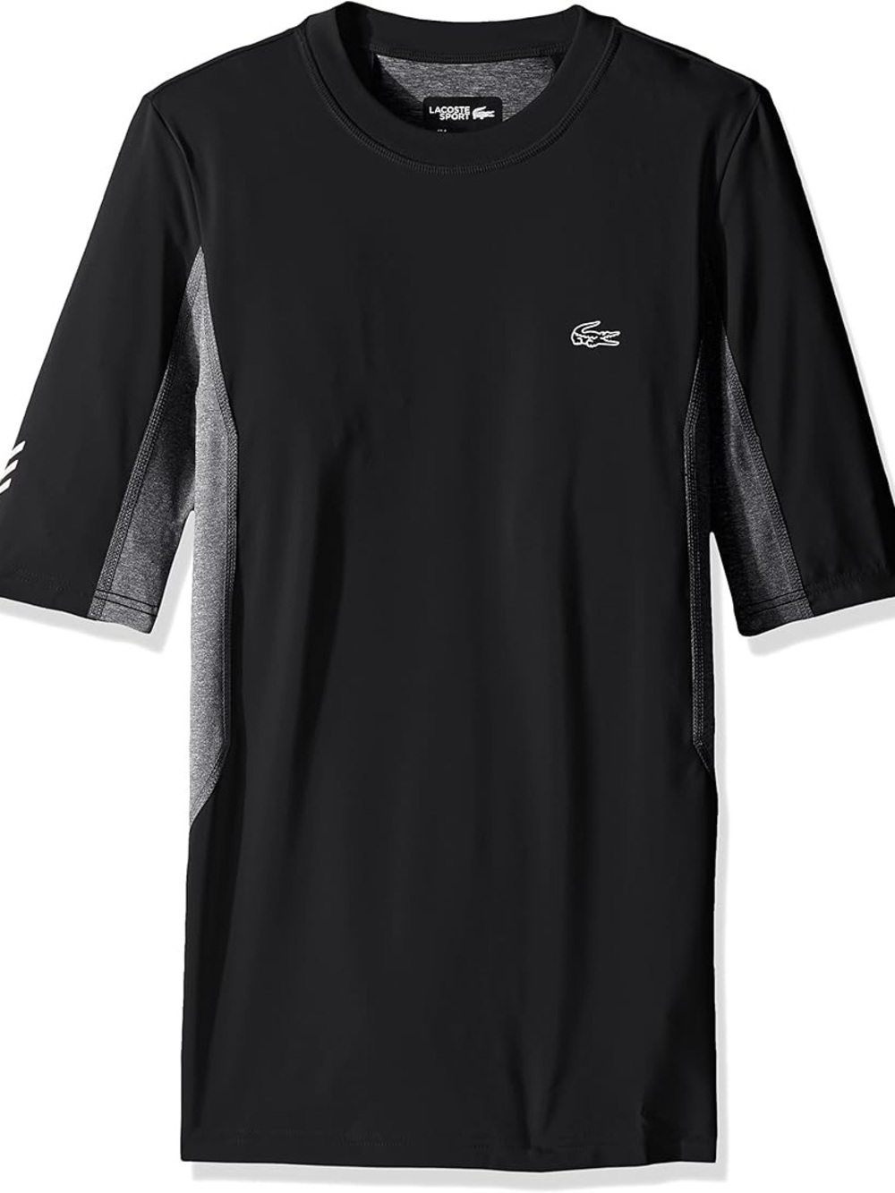NWT LACOSTE SPORT Tennis Person Compression T-Shirt with Logo 
Size Medium (4)